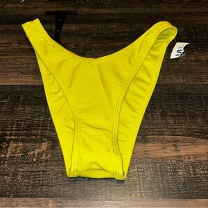 NWOT Garage Womens Swim Boomerang Cheeky Bikini Bottom Size XSmall